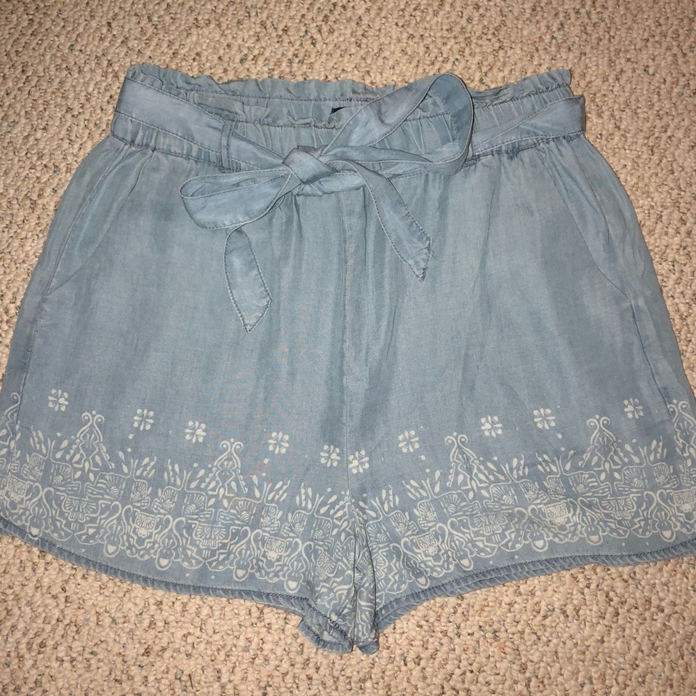 High Waisted Boho Shorts